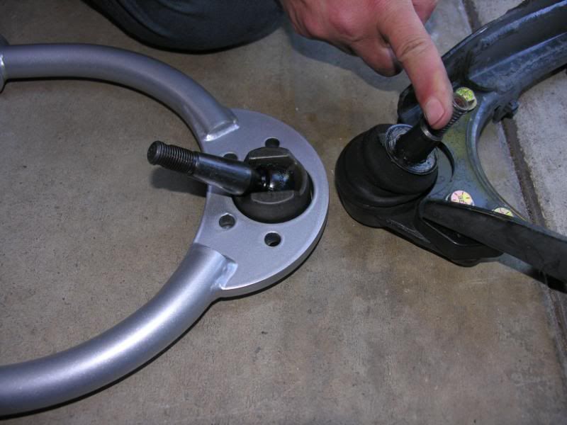 Upper and lower ball joint spacer design Chevy Colorado & GMC Canyon